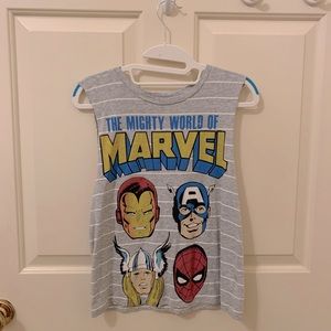 Marvel Dropped Armhole Tank Top
